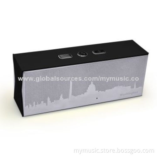 High-quality Stereo Bluetooth Speaker with NFC and Microphone Functions, 40mm Dual-speaker